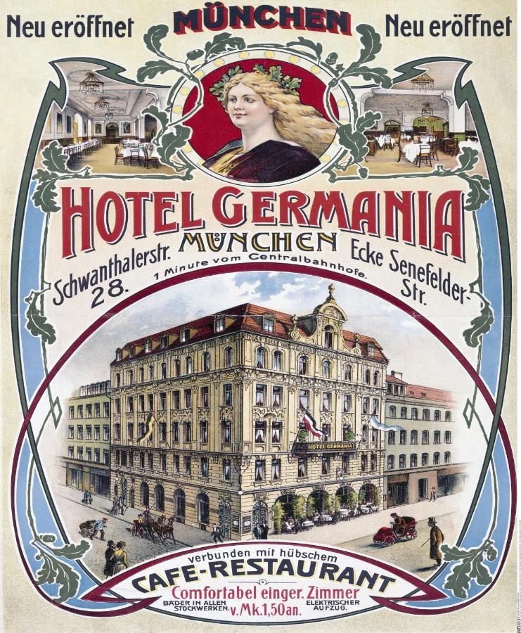 Boutique Hotel Germania München Eksteriør billede